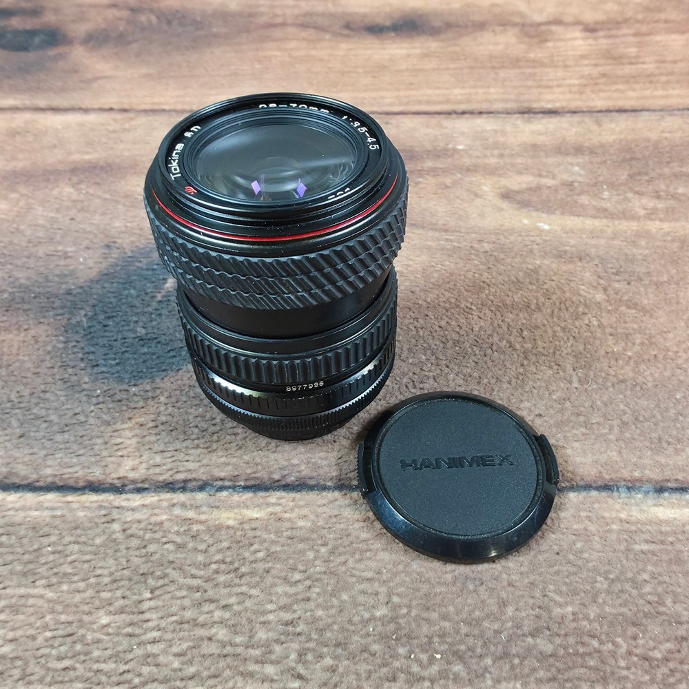 Tokina 28-70mm Lens Pentax K Mount Black Good SD Macro f/3.5-4.5 Zoom